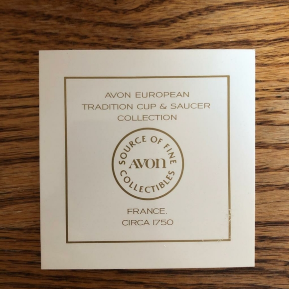 Avon European Tradition Cup & Saucer The Netherlands Collection Circa 1650 - Picture 9 of 12